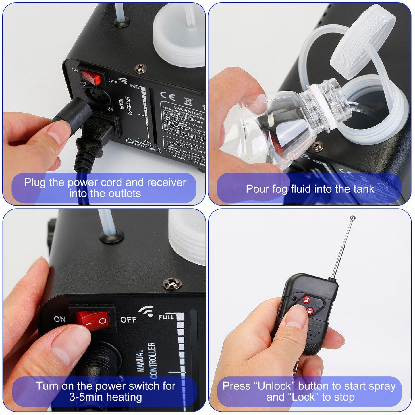 Skorter | 400W RGB LED Fog Machine