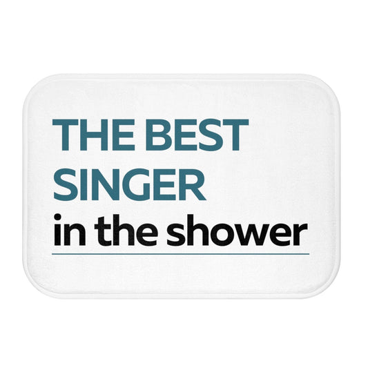 Skorter | Best Singer in Skorter | Shower Blue Bath Mat