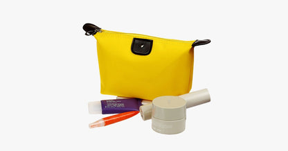 Skorter | Candy Cosmetic Travel Case - Nylon Bag - Zipper Closure - Perfect for Organizing Your Cosmetics!