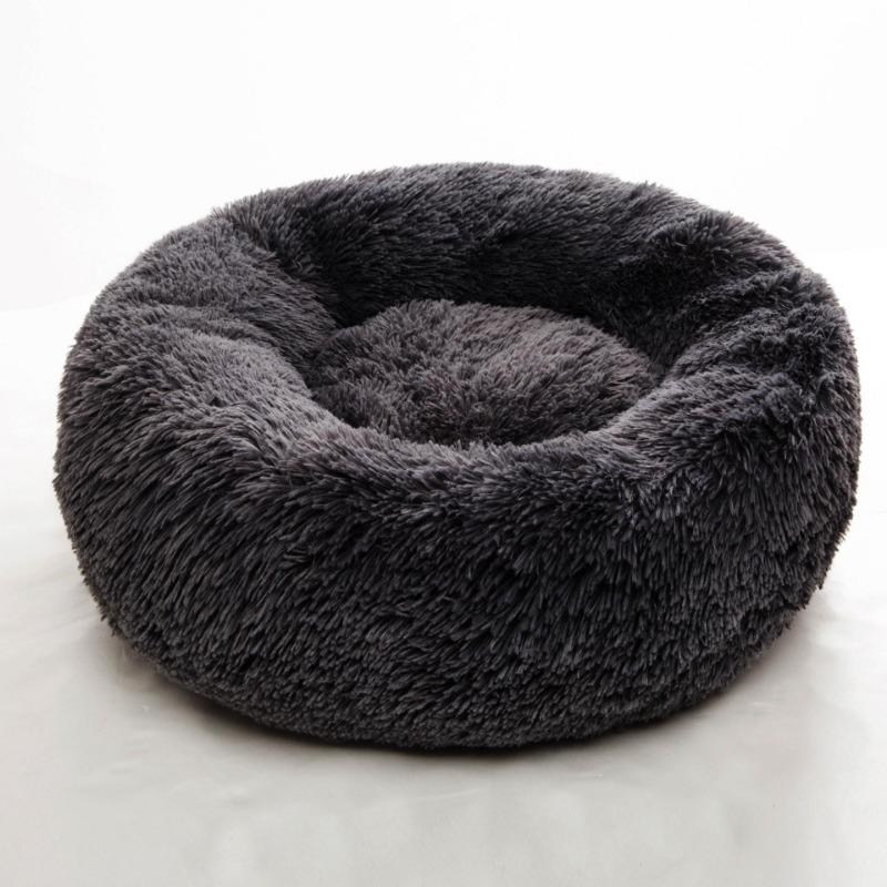 Skorter | PawNest Calming Donut Cat Bed | Round Plush Nest | Stress-Reducing & Cozy | Perfect for Cats & Small Dogs