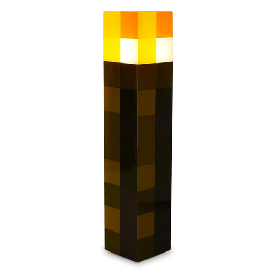 Skorter | Ukonic Minecraft Brown Stone Torch Night Light With Auto Sensor | Led Mood Light For Children