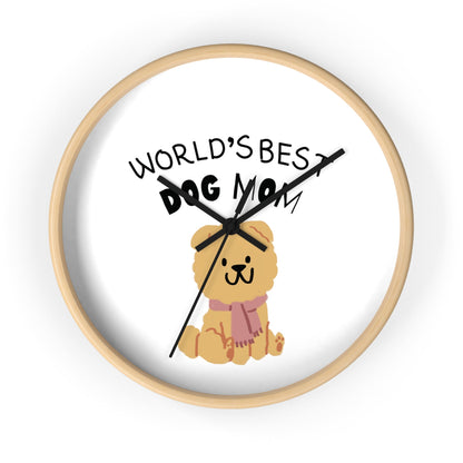 Skorter | Best Dog Mom Wall clock