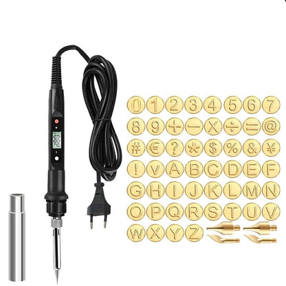 Skorter | 26 Letters Copper Mold —DIY Wood Burning/Carving Set