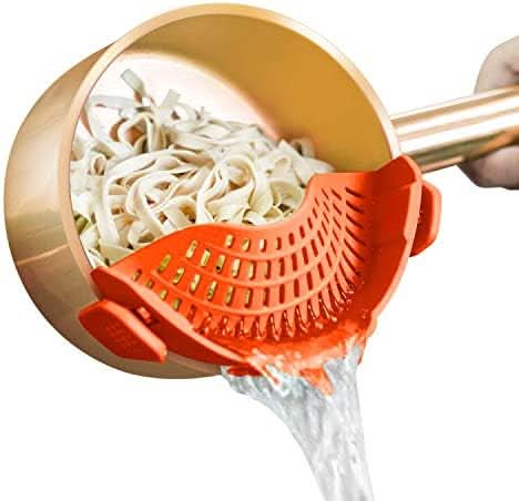 Skorter | ClipOn - Silicone sieve for pots and pans