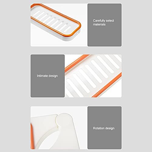 skorter | Bathroom 180 Rotatable Corner Shelf No Drilling