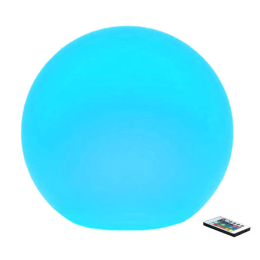 Skorter | Borelor 10-inch LED ball lamp - Rechargeable globe with remote control, 16 RGB colors for indoor/outdoor use