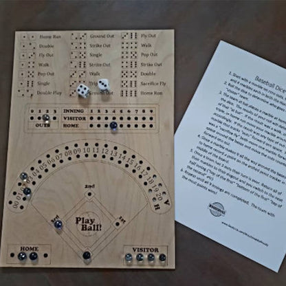 Skorter | Baseball Dice Board Game