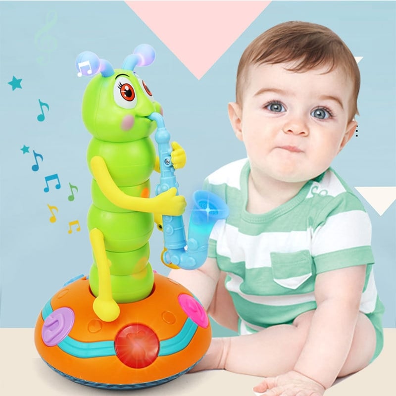 Skorter | Dancing Saxophone Caterpillar-not included battery