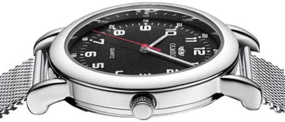 Skorter | OLMECA Men’s Watch Wrist Watches Analog Quartz Waterproof Stainless Steel Mesh Band Simple Watch for Men 709wd