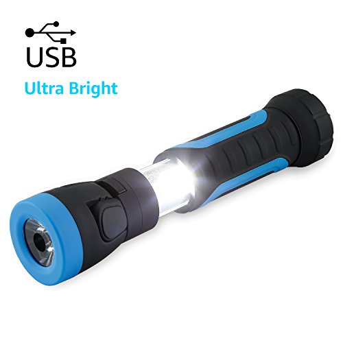 Skørter | 2-pack portable LED work light with magnetic base and hanging hook