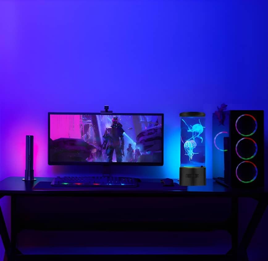 Skorter | Calover Manette Night Light With Bluetooth Speaker - Extra Large Ambience Lamp For Children & Adults