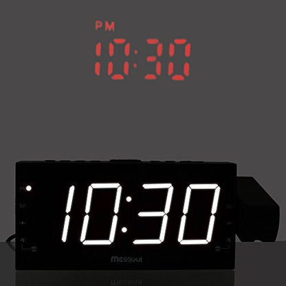 Skorter | Projection Alarm Clock with USB Charging Port