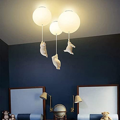 Skorter | Balloon Bear Ceiling Light