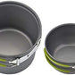 Skørter | Outdoor Camping Cookware Set for 1-2 People Camping Cooking with Portable Bags and Tableware Camping & Hiking Equipment