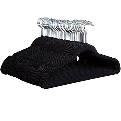 Skørter | 30 Pack: Premium Quality Space-Saving Velvet Durable Clothes Hangers