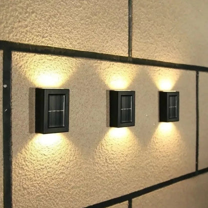 Skorter | Solar Powered Up & Down Wall Light - Stylish Outdoor Solar Lighting Solution