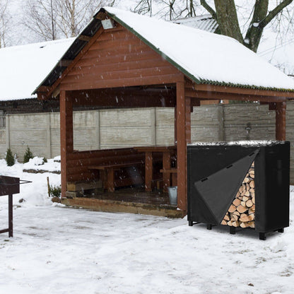 Skorter | 420D Oxford fabric fuel rectangular wood rack cover