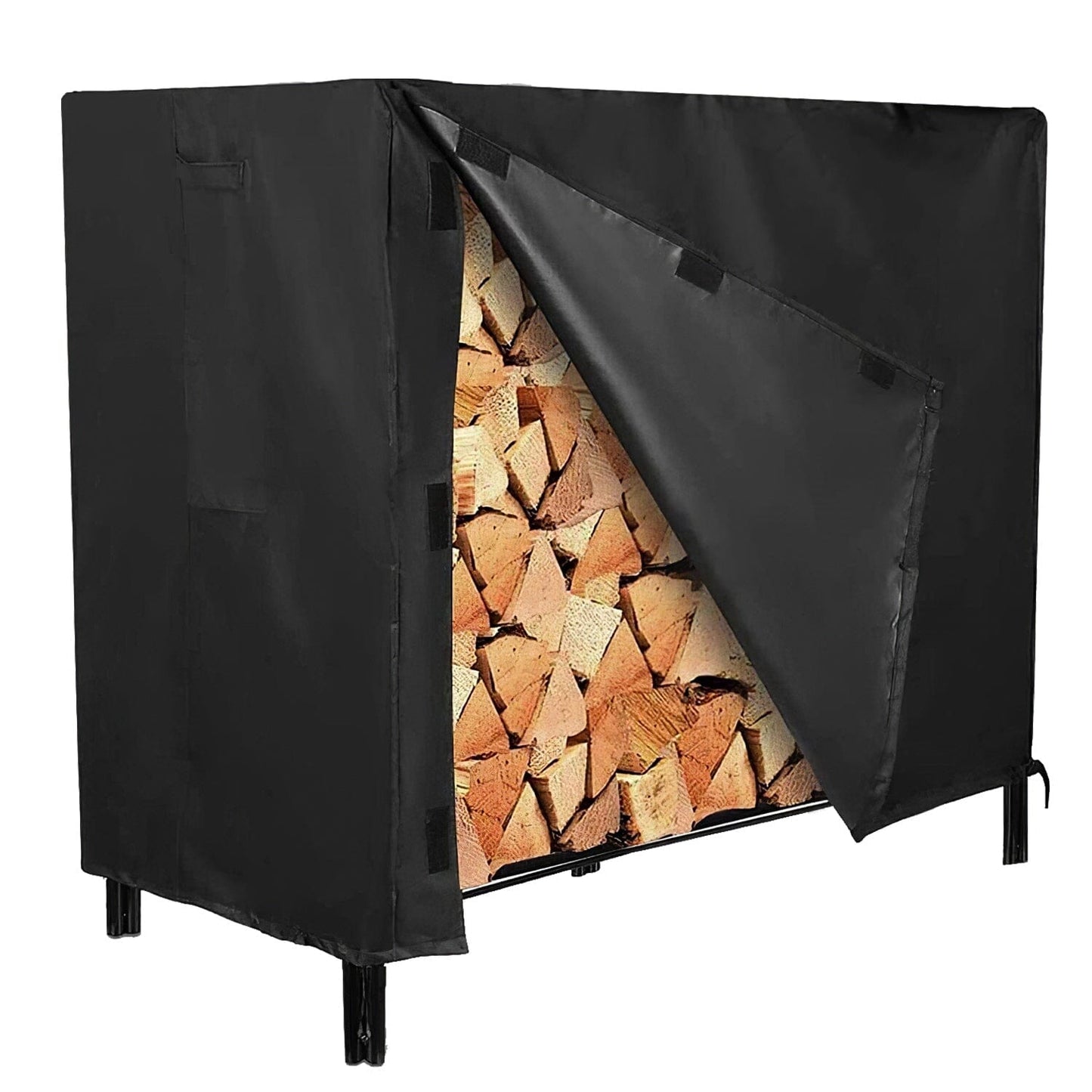 Skorter | 420D Oxford fabric fuel rectangular wood rack cover