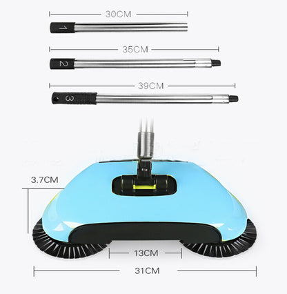 Skorter | 2-in-1 Vacuum Broom | Cordless, Eco-Friendly & Suitable for Tiles, Wood, and Carpets