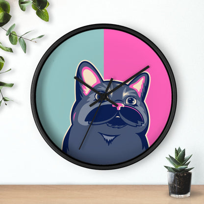 Skorter | Cat Color Block Wall clock