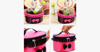 Skorter | BowKnot Design Portable Travel Bag - Space for Your Accessories!