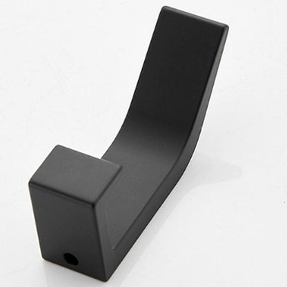 Skorter | Aviro Aluminum Wall Hooks Black/White - Modern Decorative Coat Hooks