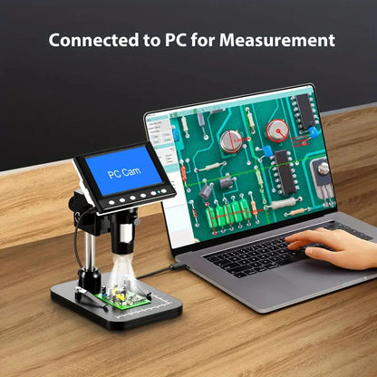 Skorter | 4.3'' IPS LCD Digital Microscope 1000X Magnification Microscope
