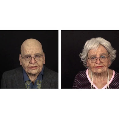 Skorter | Creepy Old Man Mask – Realistic Latex Halloween Mask for Adults