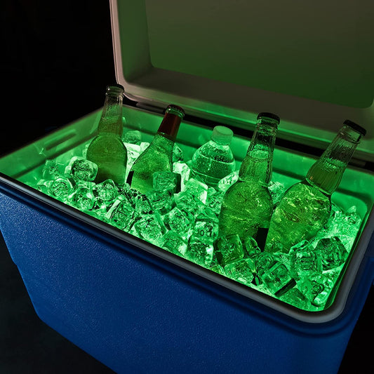 Skorter | Brightz CoolersBrightz Bookshaped LED Ice Chest Light, Color Changing - Waterproof Color Changing LED Light for Indoor Coolers - Great for Camping, Tailgating, Backyard BBQ, Parties, and More