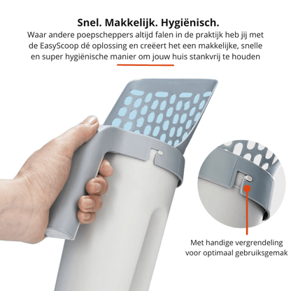 Skorter | EASYSCOOP – Cat scoop with integrated collection container for odor-free cleaning