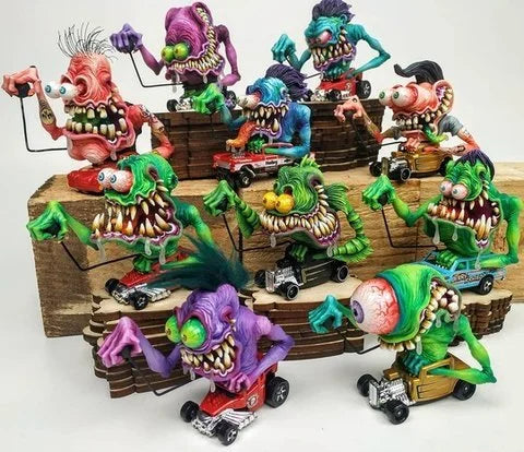 Skorter | Rat Fink Collectible Model Toy Halloween Decoration