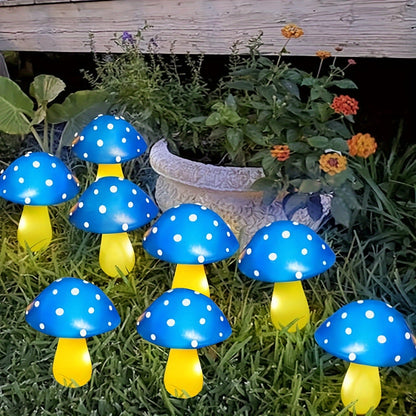 Skorter | SolarGlow - Solar Mushroom Garden Lamps with 8 Modes, Energy-Saving Decorative Outdoor Lighting