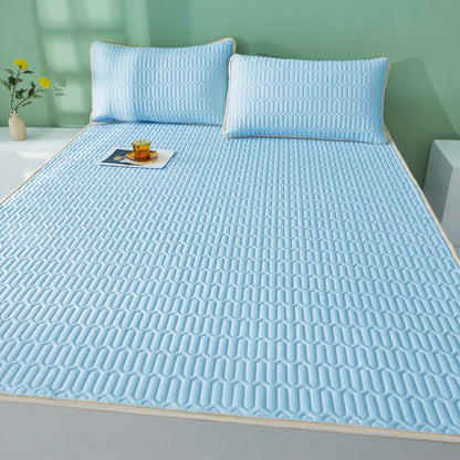 Skorter | Cool Latex Mat - 2/3 pieces summer cool latex mat set for bedroom or dorm room, Breathable and Foldable