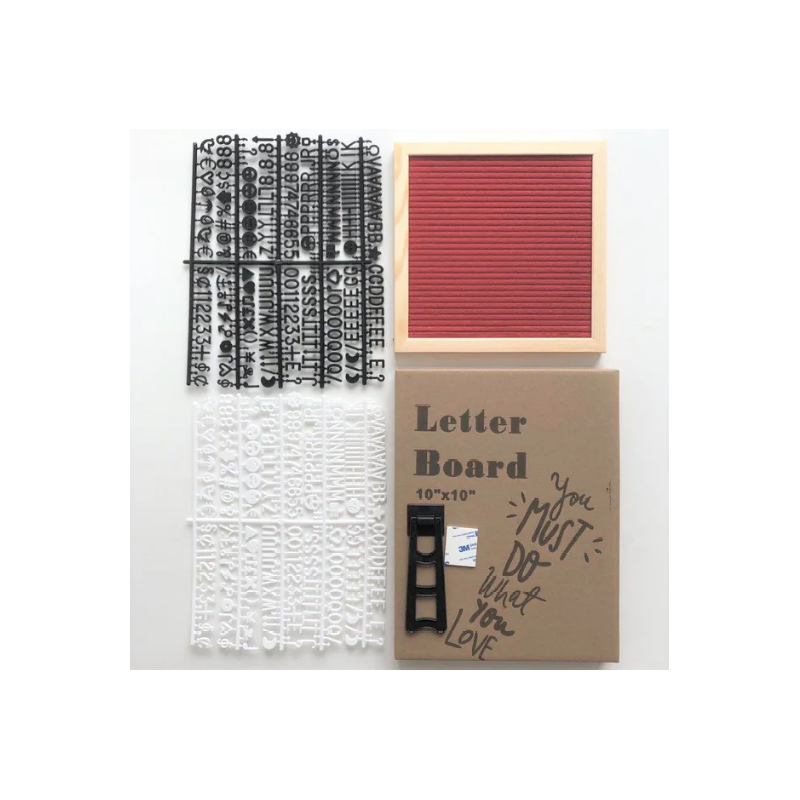 Skorter | Felt Letter Message Board