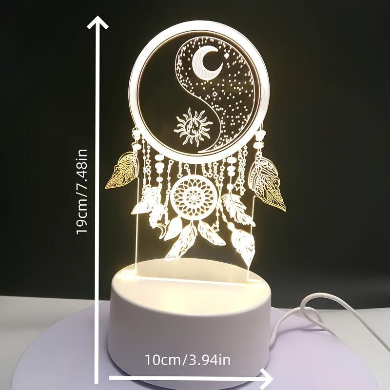 Skorter | DreamLight - 3D Dreamcatcher LED Table Lamp