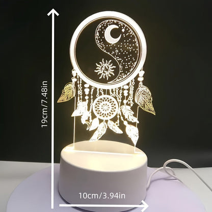 Skorter | DreamLight - 3D Dreamcatcher LED Table Lamp