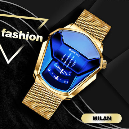 Skorter | Men's Diamond Style Quartz Watch