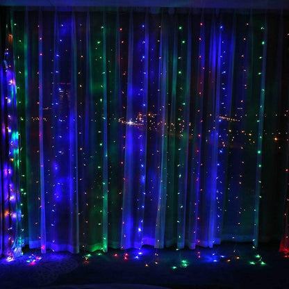 Skorter | 448 LED RGB Multi-color Waterproof Spotlight Curtain Light Sources