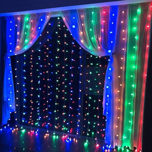 Skorter | 448 LED RGB Multi-color Waterproof Spotlight Curtain Light Sources