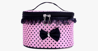 Skorter | BowKnot Design Portable Travel Bag - Space for Your Accessories!