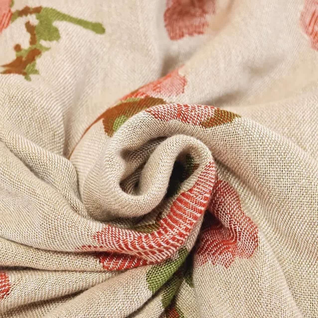 Skorter | Bamboo Fiber Rural Rose Summer Blanket