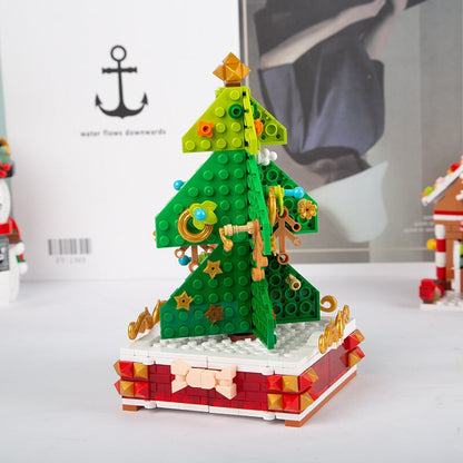 Skorter | 360 PCS Music Box Christmas Tree Building Blocks