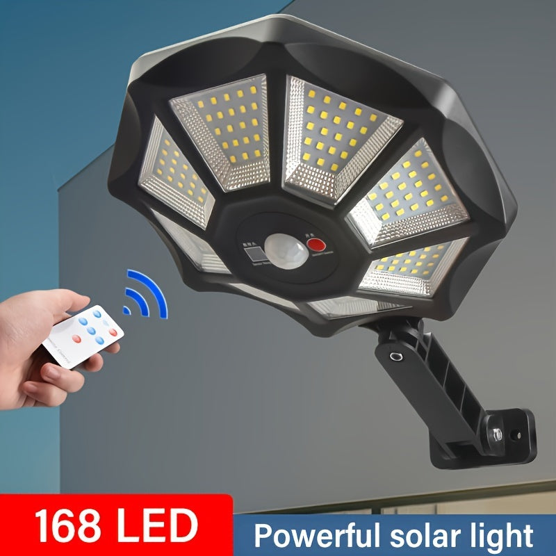 Skorter | SolarSecure - 168 LED Gate Lighting with Motion Sensor and Remote Control