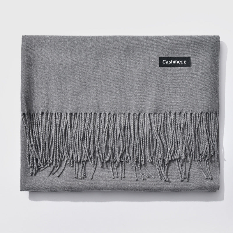 Skorter | New Women's Winter Scarf Monochrome Variety Warm Classic Scarf