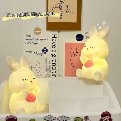 Skorter | CuteRabbit - LED Night Light Cute Table Lamp For Room Decoration