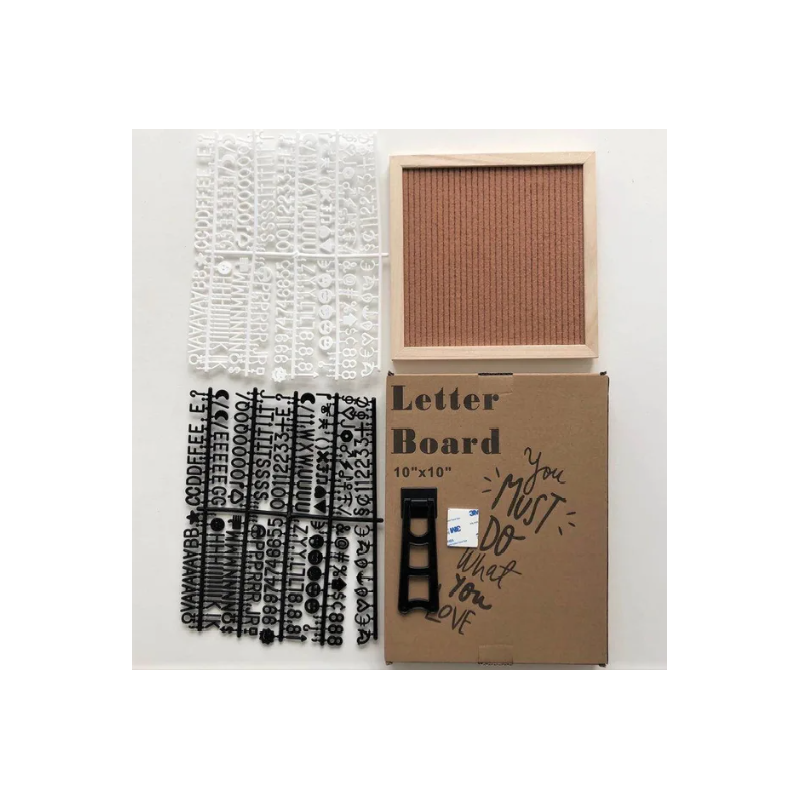 Skorter | Felt Letter Message Board