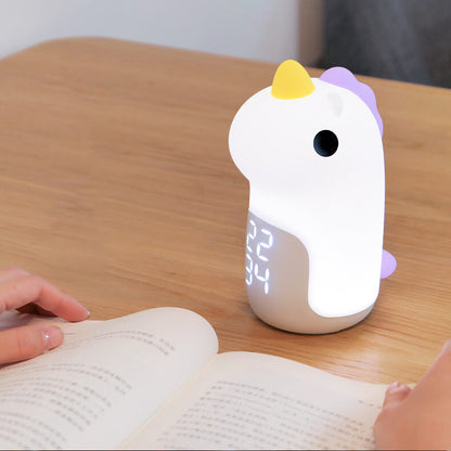 Skorter | Unilora DreamLight väckarklocka | Enhörningsdesign | Timer och LED-nattlampa | Barnrumsinredning