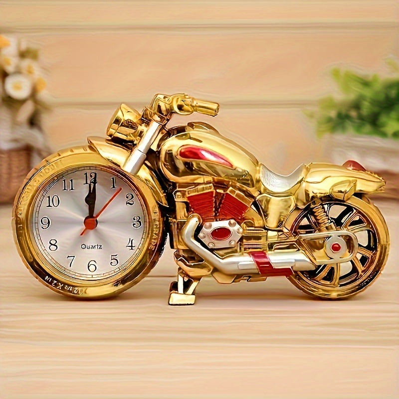 Skorter | MotoClock - Cartoon Motorcycle Alarm Clock with Swiss Quartz Movement