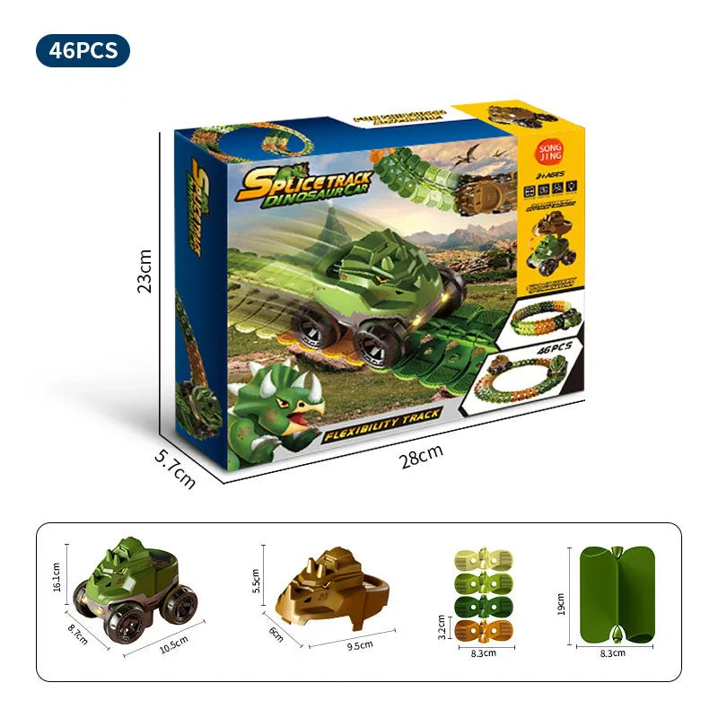 Skorter | Dinotrack Anti-Gravity Kid Car Track Set