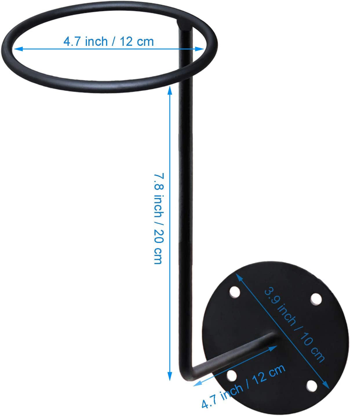 Skorter | Helmet Hanger Helmet Hanger Shelf Wall Mounted Hook for Coats, Hats, Caps - Upgraded